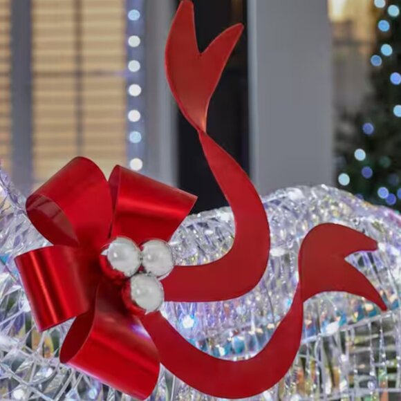 4ft Led Iridescent Reindeer Christmas Wire Doe Yard Decor Home Accents Holiday - Picture 3 of 6